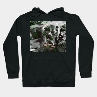 Mountain white wolf Hoodie